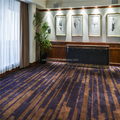 7mm Pile Height Axminster Teppich für Hotel und Kino Bodenbelag Lösung