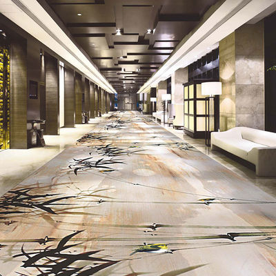 12ft oder 13,12ft Breite Axminster Teppich für Besprechungsraum und Bankett Luxus Hotel Stil