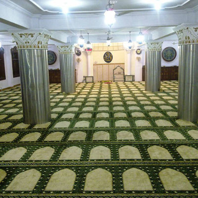 Maßgeschneiderte Kirche Wand an Wand Axminster Teppich Roll für muslimische Hotelzimmer Rücken PP