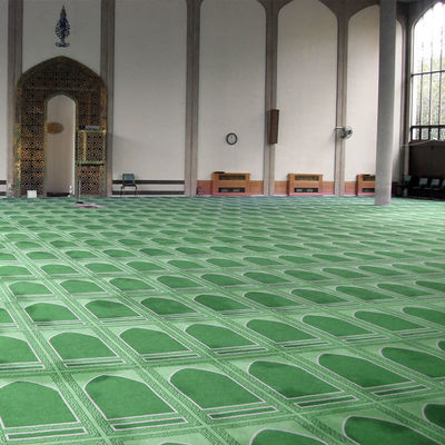 Maßgeschneiderte Kirche Wand an Wand Axminster Teppich Roll für muslimische Hotelzimmer Rücken PP