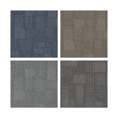 Portale Wasserdichte Nylon quadratische oder rechteckige Form PVC Modular Office Teppich Fliesen 50 * 50cm