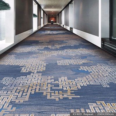 Maschinell gewebter Teppich mit geschnittenem Stapel Bau in Luxus 5-Sterne-Hotel Lobby-Halle