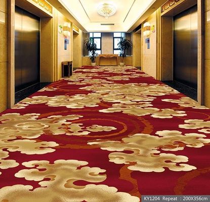 Maschinell gewebter Teppich mit geschnittenem Stapel Bau in Luxus 5-Sterne-Hotel Lobby-Halle
