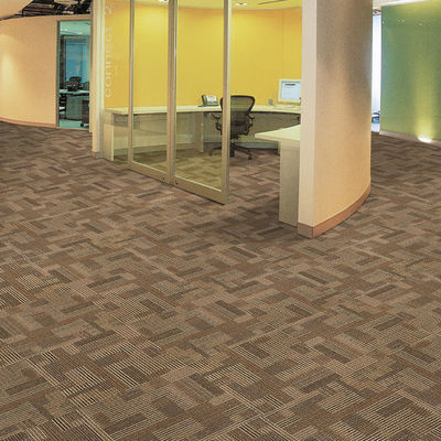 Quadratische Schleife PVC Teppichfliesen für Büro und Zuhause 100%Polypropylen Material