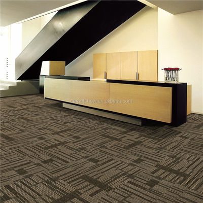 Wasserdichtes, ruhiges Vinylboden mit PVC-Hintergrund und mehrstufigem Loop-Pile-Muster