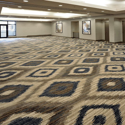 Bankettsaal und Ausstellung Schönes Bohemian Nylon Hotelteppich mit Baumwollunterlage