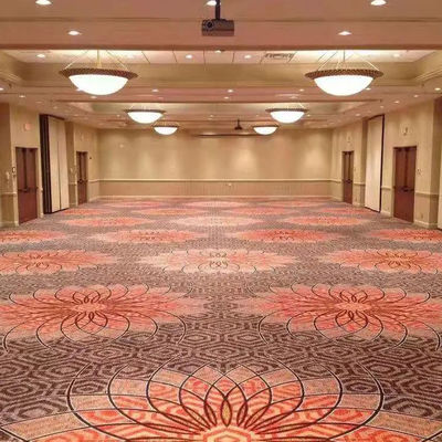 End Esszimmer Hotelzimmer Teppich Broadloom Nylon gedruckt lila Moquette 4m 13,12ft