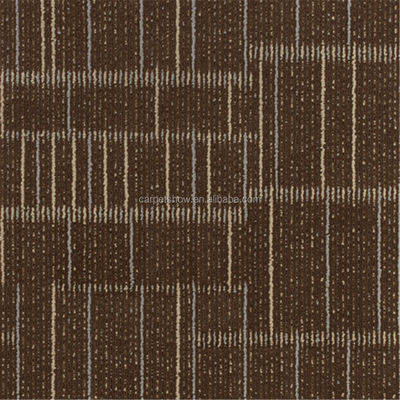 100% PP Streifen Design Office Teppich Fliesen BALANCE für den kommerziellen Sektor von Malaysia
