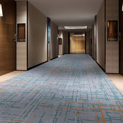 Moderne Modelldruck Axminster Hotel Teppich für die Wand-zu-Wand-Fertigung