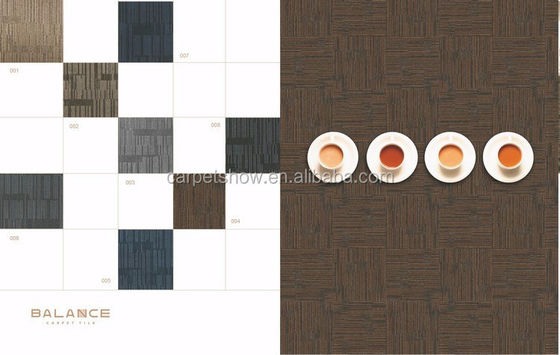 50*50cm Tufted Modern Office PP Teppichfliesen mit schönen Farben