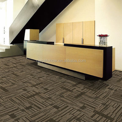 50*50cm Tufted Modern Office PP Teppichfliesen mit schönen Farben