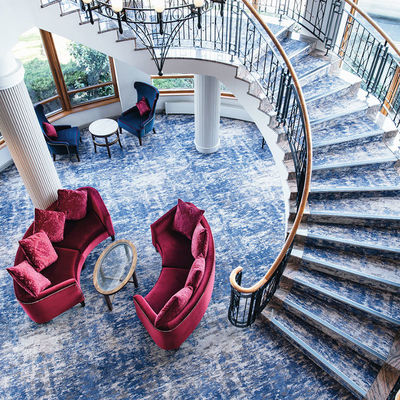 Moderne Silverstone Luxus Hotel Teppich Tapis De Saloon Kino Axminster Teppich für das Casino