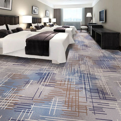 Custom Pattern 100% Nylon-Druckteppich für Hotels Wohnzimmer Eingänge Flure Innenraum