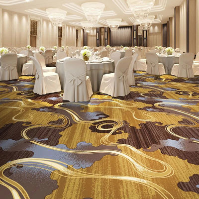 Custom Pattern 100% Nylon-Druckteppich für Hotels Wohnzimmer Eingänge Flure Innenraum