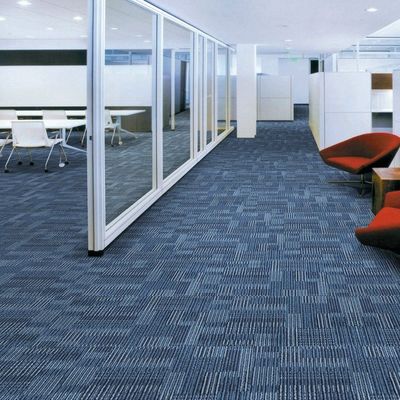 100% Lösung gefärbt integriertes Muster Schleife Stapel Polypropylen Teppiche Quadrat Design