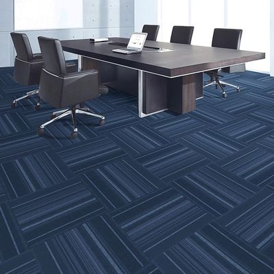 Striped Top-Grade Plank Zimmer Teppichfliesen für Zuhause 100% Polypropylen