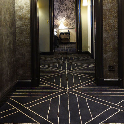 Mittlerer Stapel Wand-zu-Wand-Teppich für End-Hotel Bankettsaal Stapelgewicht 1000g-2606g/m2