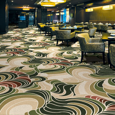 Rechteckige Moderne Lobbyteppiche für 5 Sterne Hotel Ballräume Moquette Wand zu Wandteppich