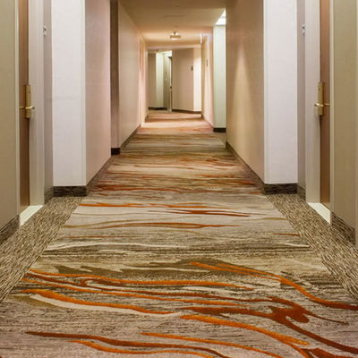 Commercial Hotel Lobby Korridor Fußbodenteppich mit 3,66m 12ft oder 4m 13,12ft Breite