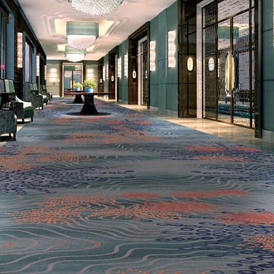 Blumenmuster Schnitt Pfahl Hotel Korridor Teppich für Luxus Casino Bankett Anpassung