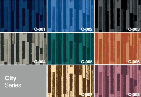 Verbessern Sie Ihren Fußboden mit unserer Plain Style Nylon Flocked Carpet Tile Roll