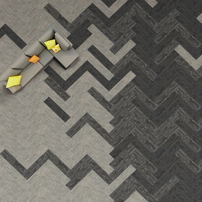 Modularer Teppich für Büroräume aus Nylon