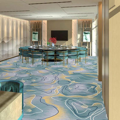 Moderne Hotelteppich Druck Teppich für Bankett Wand zu Wand Flur