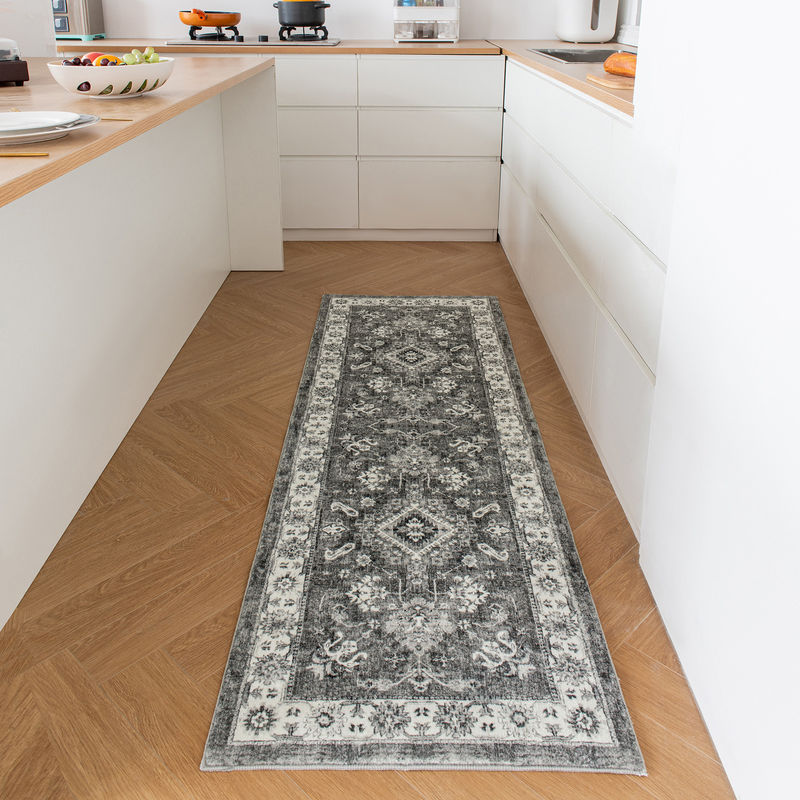 Zuhause Dekoration Superabsorbierender rutschfester Badteppich für Küche Teppiche Waschdekor