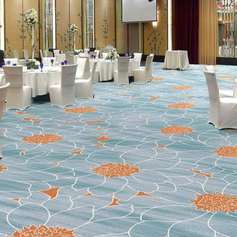 5-Sterne-Hotel-Boden, kundenspezifisches Design Axminster Teppich mit Jute/PP-Hintergrundmaterial