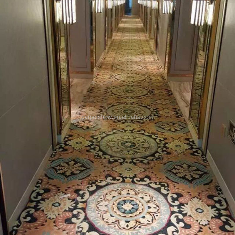 Acryl-Viskose-Wand-zu-Wand-Rollen für Hotelkorridore und Büros 10 mm Stapelgewicht