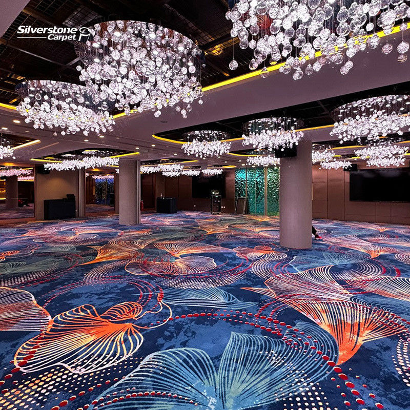 Hotel Lobby Korridor MACHINE custom gemacht Axminster Teppich Wand zu Wand Druck Moquette
