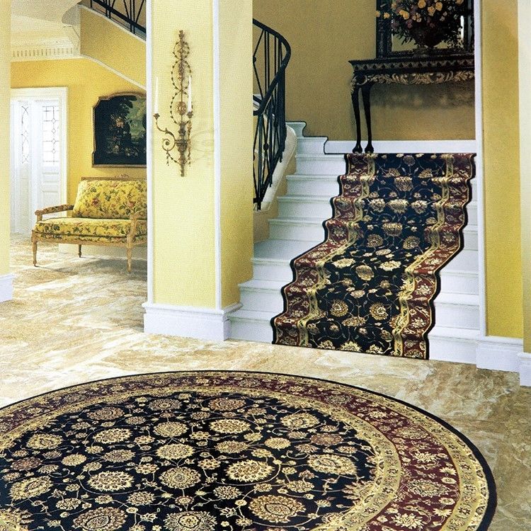 Moderner Stil Persian Design Treppenläufer Teppich Bodenbelag für Gebet Innenräume