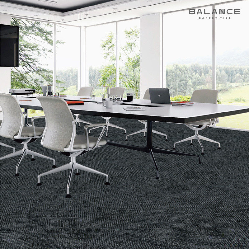 Rechteckige Modul-Bürothäfte 60 x 60 mit PVC-Hintergrund und geometrischem Muster