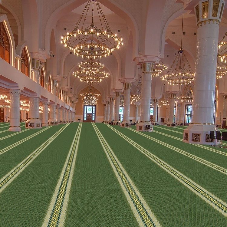 OEM ODM Ja 100% PP Custom Printing Moschee Teppich für Gebetszimmer 550g/m2