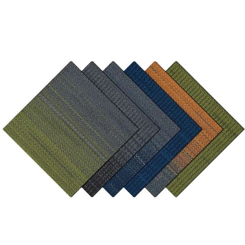 Professionelle Teppichfliesen aus Nylon für Büroräume mit einer Gesamtdicke von ca. 6,0 mm