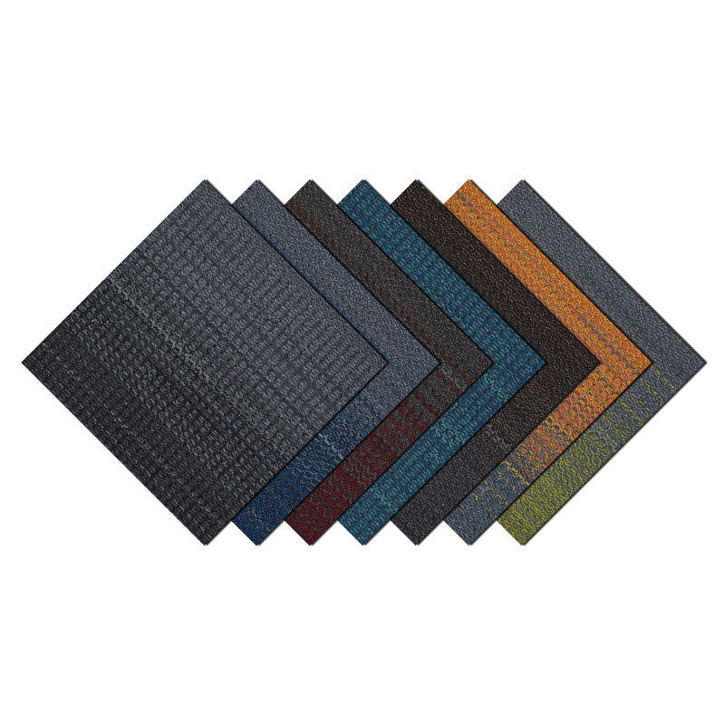 Gewerbliche Bürokissen Fliesen Graue Nylon-Quadrate Fußbodenteppich bei 550g/m2 Stapelgewicht