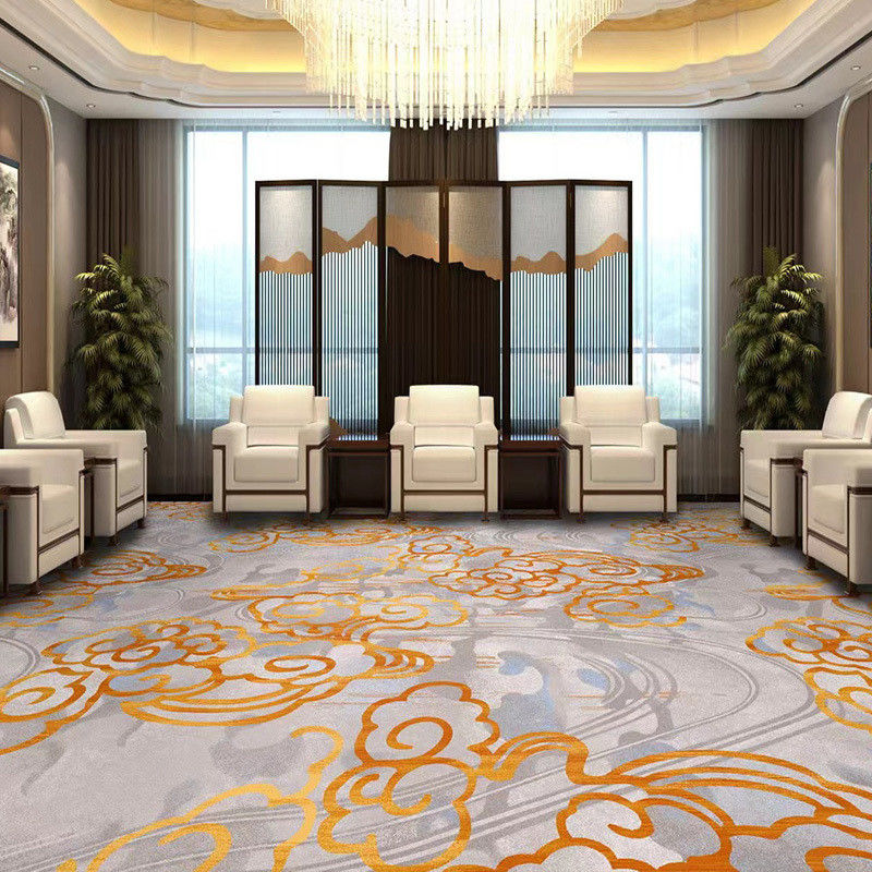 3D-gedruckte Teppich mit Blumenmuster für Luxushotels