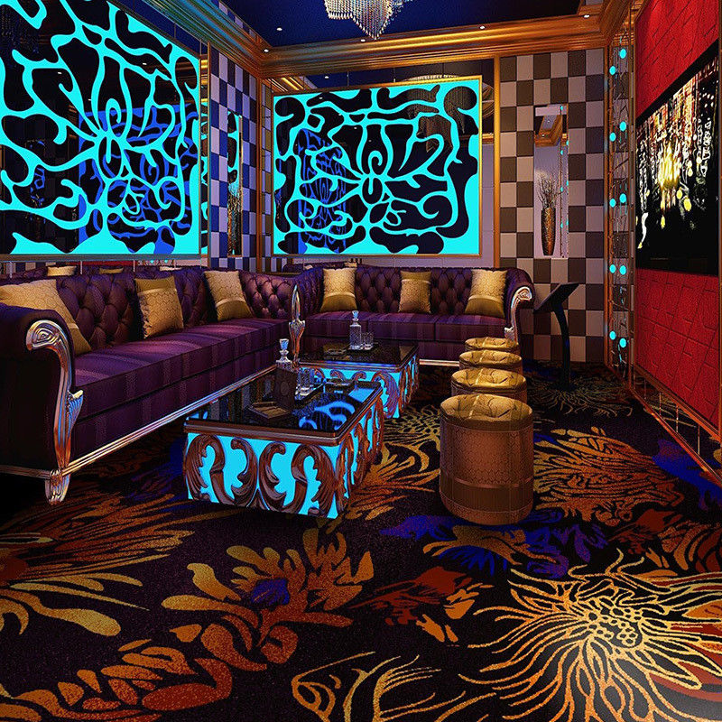 Moderne Moquette Axminster Design Wand zu Wand 3D Teppich für Hotel Lobby Hall Teppich