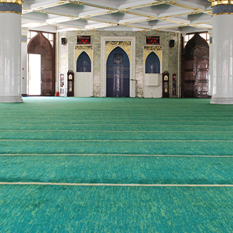 Hochstapel Tufted Muslim Wand zu Wand Gebet Teppich Rollen für Moschee Weiches Teppich Garne
