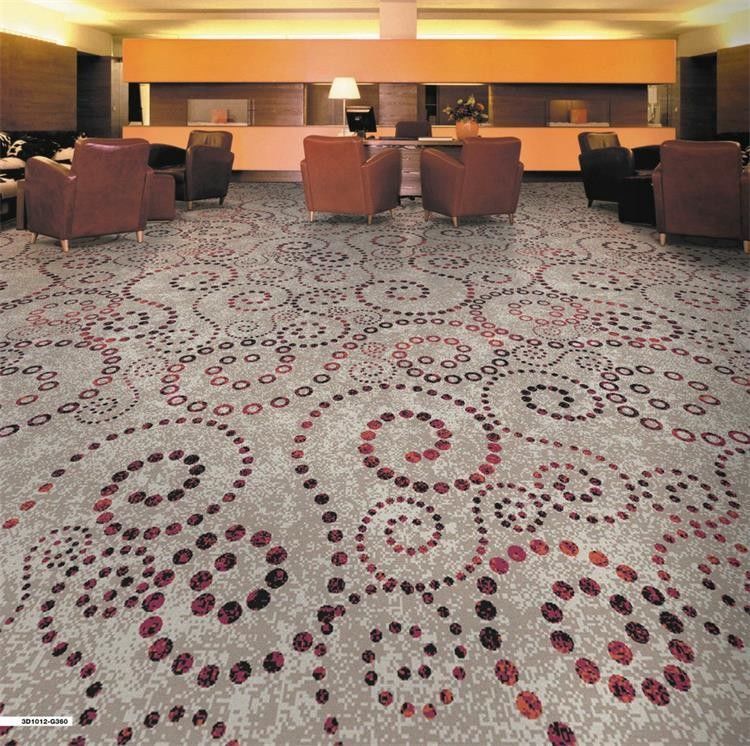 Axminster Schnitt Pile Muster Teppich Roll für 5-Sterne-Hotel Ballzimmer Dekoration