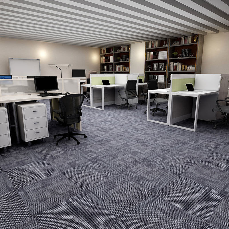 Unterlage für Geschäftsbüros 50*50cm Teppiche mit PVC-Hintergrund und 528 g/m2 Stapelgewicht