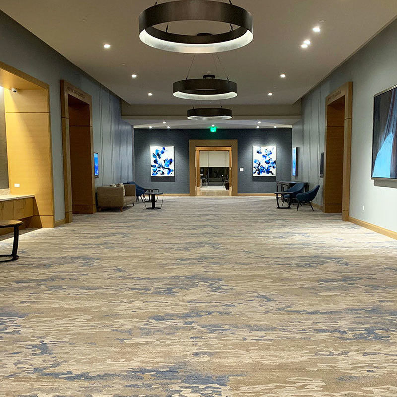 Customized Design Nylon Axminster Teppich für Luxus-Hotel Fußboden in Rechteckform