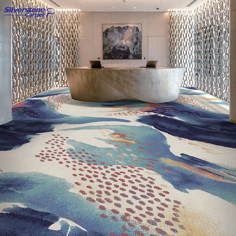 Mittlerer Stapel Moderner Stil Großes 5-Sterne-Design Bankettsaal Hotel Teppich Tapeten Für Hotel